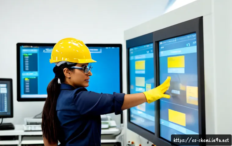 화학공학 리더십 역량 - Photorealistic chemical engineering team leader in a modern process plant control room, confident Hi...